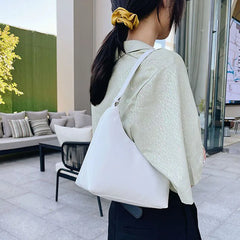 Women's Leather Shoulder Bag Brands Armpit Lady Underarm Bag