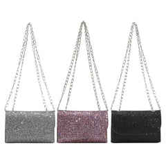 Sequins Clutch Evening Bag Crossbody Handbag