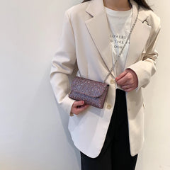Sequins Clutch Evening Bag Crossbody Handbag