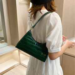 Retro Casual Women Totes Shoulder Bag Female Leather Chain Handbag