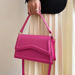 Leather Shoulder Bag for Women Crossbody Winter Tote Lady Purses