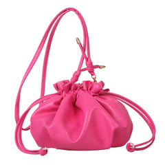 Y2K Style Shoulder Crossbody Bag Drawstring High Street Girls Purse
