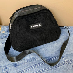 Nylon Shoulder Bag for Women - Lightweight Messenger Bag for Weekend Vacation