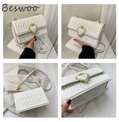 Shoulder Bag PU Leather Crossbody Bags for Women Purses and Handbags