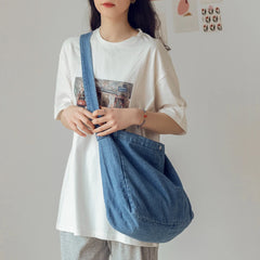 Vintage Shoulder Bag Harajuku Cowboy Crossbody Tote Bag