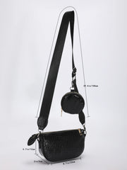 Shoulder Bag Women Casual Crossbody Bags 2 Pc Set Messenger Bags For Women