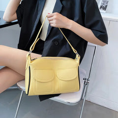 Women's Summer Shoulder Bag Soft PU Leather Crossbody Handbag