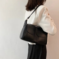 Women's Summer Shoulder Bag Soft PU Leather Crossbody Handbag