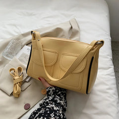 Women's Summer Shoulder Bag Soft PU Leather Crossbody Handbag