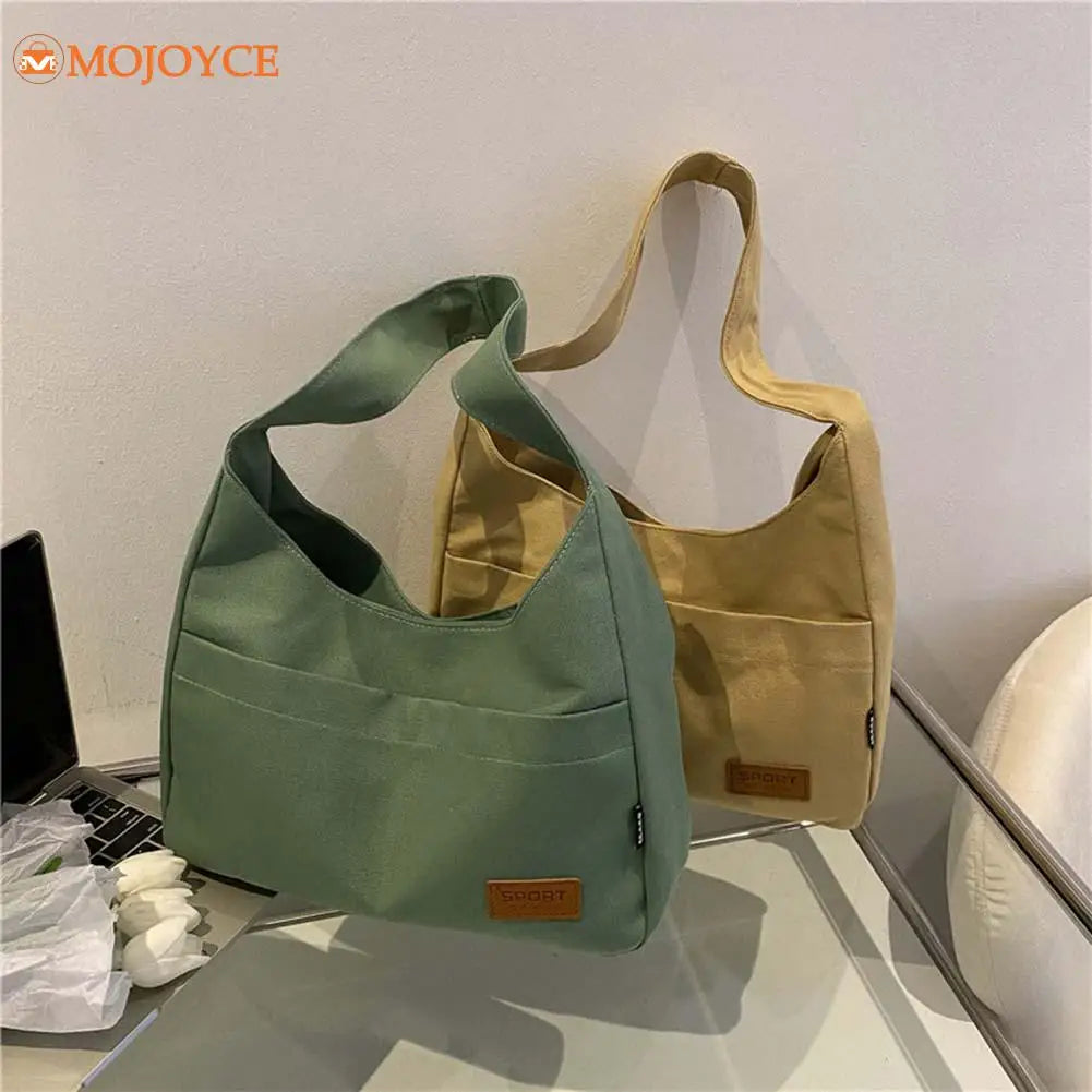 Canvas Shoulder Bag Crossbody Tote for Women