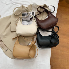 Casual Crossbody Shoulder Bag Women PU Leather Handbag