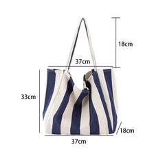 Corduroy Shoulder Bag for Women Handbag Female Shopper Tote Pocket