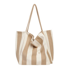 Corduroy Shoulder Bag for Women Handbag Female Shopper Tote Pocket