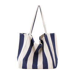 Corduroy Shoulder Bag for Women Handbag Female Shopper Tote Pocket