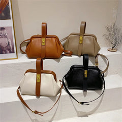 Women Pu Leather Shoulder Bag Crossbody Small Casual Shopper Purses