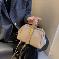 Women Pu Leather Shoulder Bag Crossbody Small Casual Shopper Purses