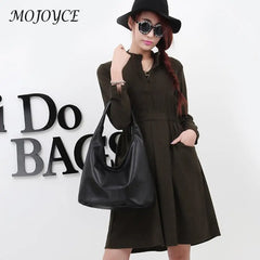 Shoulder Bags Women Pure Pattern Shoulder Crossbody Dumpling Bag