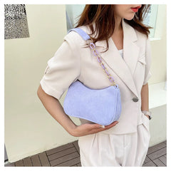 Casual Corduroy Crossbody Bag for Women