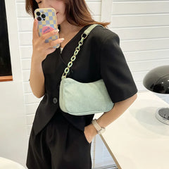 Casual Corduroy Crossbody Bag for Women