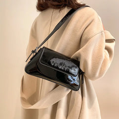 Women PU Leather Crossbody Bag Winter Handbags Party Clutch