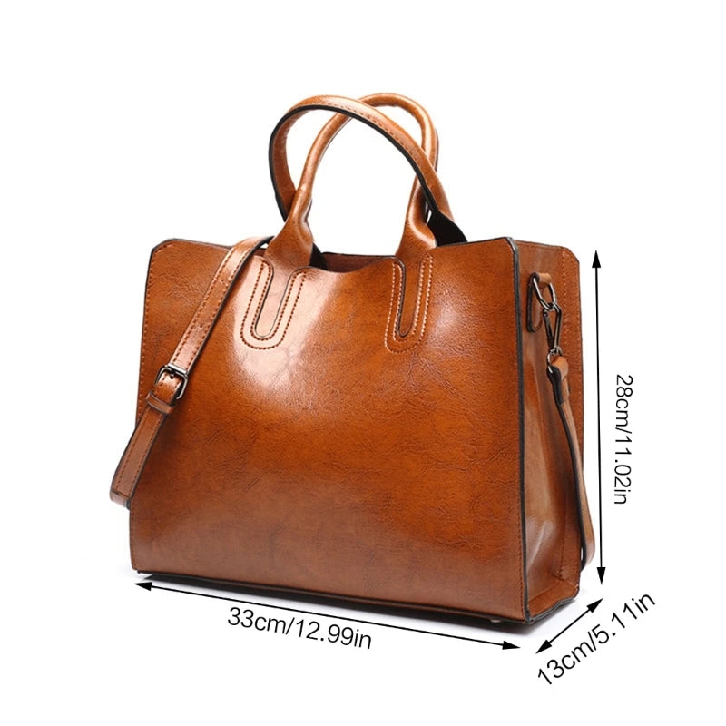 Shoulder Bags for Women Girl PU Crossbody Satchel Handbags Tote Bag
