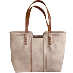Shoulder Crossbody Bags Big Capacity Female Bucket Tote PU Leather Handbags