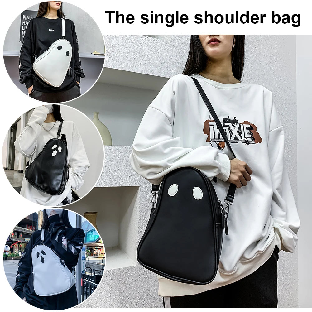 Fun Devil Ghost Funny Crossbody Handbag for Women Girl