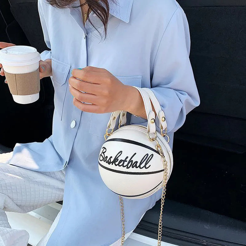Small Leather Chain Crossbody Bags For Women