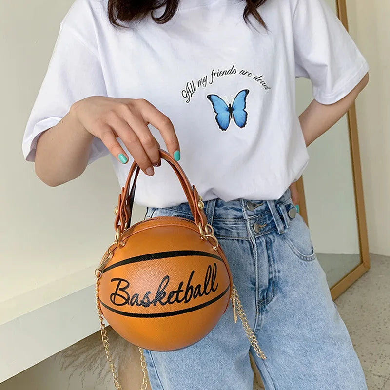 Small Leather Chain Crossbody Bags For Women