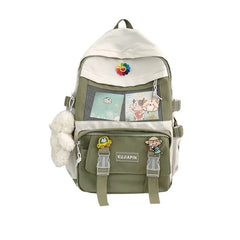Girls Harajuku Schoolbag Large Capacity Student Backpacks