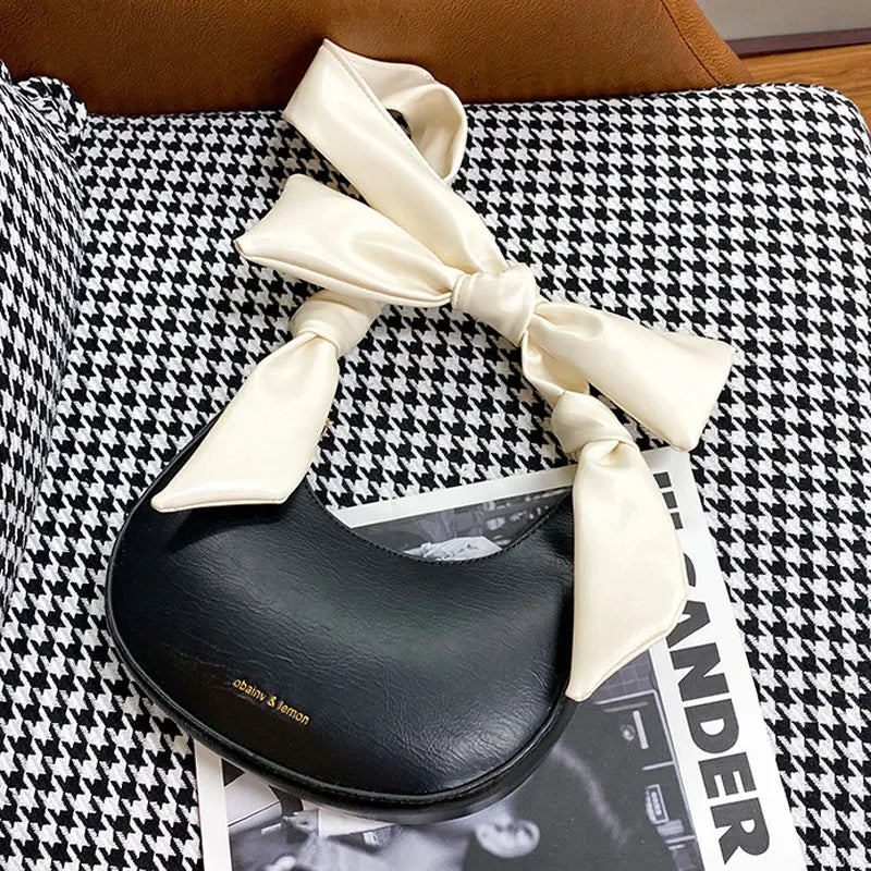 Solid Pu Leather Ladies Shoulder Bag Female Crossbody Bag