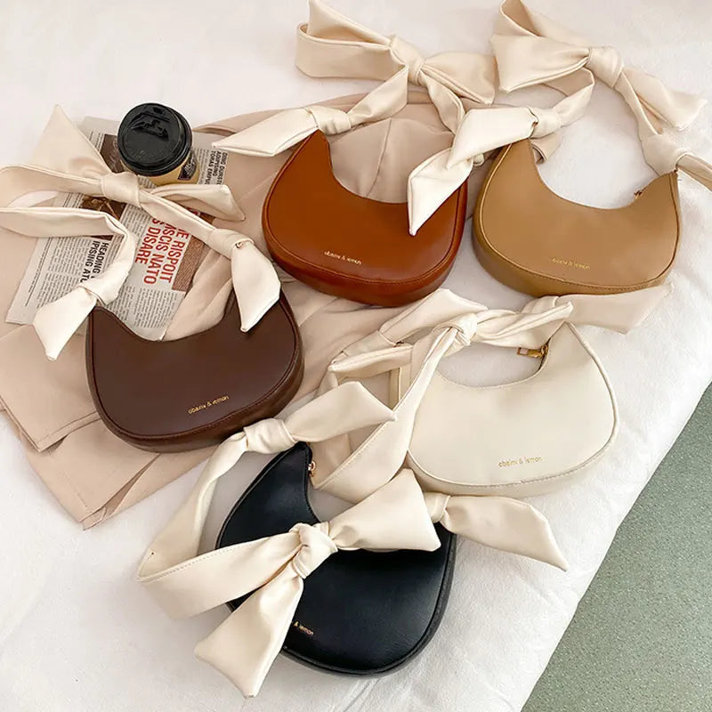 Solid Pu Leather Ladies Shoulder Bag Female Crossbody Bag