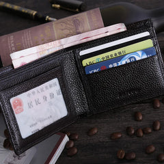 Men's Crocodile Leather Wallet Short Paragraph Cow Leather Business Wallet