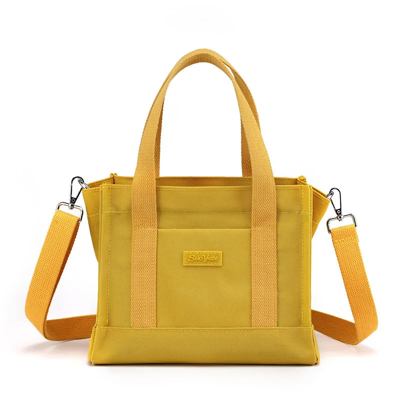 Nylon Shoulder Bag Large Capacity Square Bag