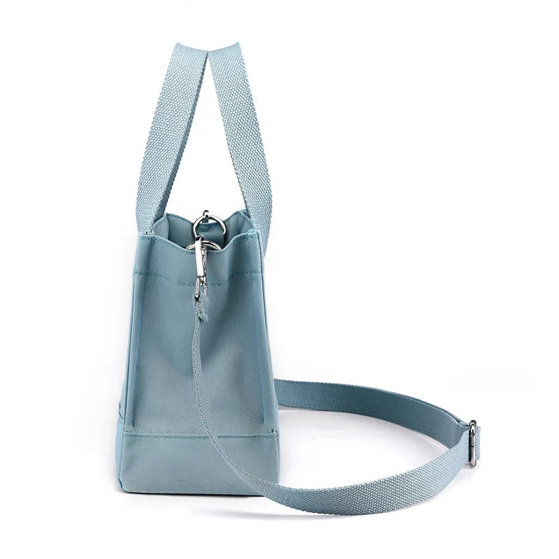 Nylon Shoulder Bag Large Capacity Square Bag