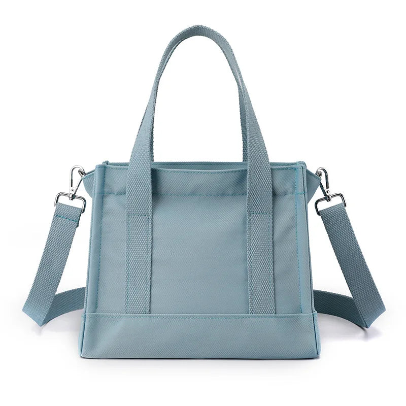 Nylon Shoulder Bag Large Capacity Square Bag