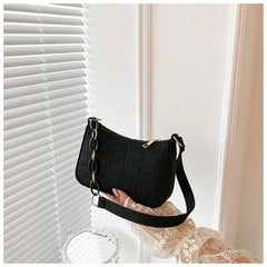 Women's Shoulder Bag Messenger Handbags Purse PU Leather Small Underarm Bag
