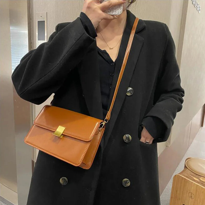 Women's Shoulder Cross body Handbag Small Flap Messenger Bag
