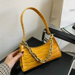 Plaid PU Leather Women's Underarm Shoulder Bag
