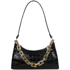 Plaid PU Leather Women's Underarm Shoulder Bag
