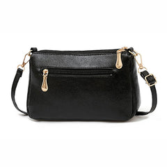 Women's Small Messenger Bags PU Leather Shoulder Crossbody Clutch