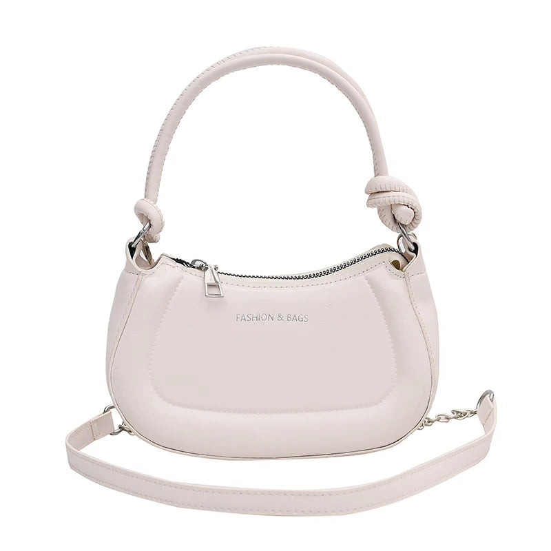 Women's Shoulder Bag Letter Crossbody Purse Solid Female Tote Messenger