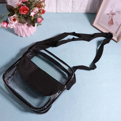 Transparent PVC Sling Bag Beach Purse Crossbody Cell Phone Pouch