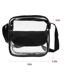 Transparent PVC Sling Bag Beach Purse Crossbody Cell Phone Pouch
