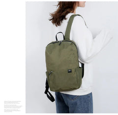 Small Nylon Backpack Light Student Travel Men Women Schoolbag
