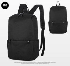 Small Nylon Backpack Light Student Travel Men Women Schoolbag