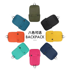 Small Nylon Backpack Light Student Travel Men Women Schoolbag