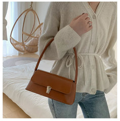 Women Lady Leather Satchel Handbag Shoulder Tote Messenger Bag