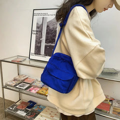 Mini Canvas Crossbody Bag for Women Small Shoulder Phone Purse
