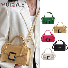 Small Crossbody Bag Knot Handle Women Handbags PU Leather